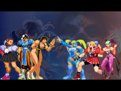 Chun-Li vs Karin Team (Insane AI) | Street Fighter IV