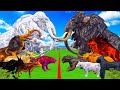 ARBS Prehistoric Mammals vs ARK Prehistoric Animals And Mammoth Rebellion Battle Simulator