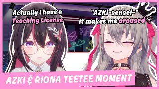 AZKi Has a Teaching License and Riona Can't Handle It 【Hololive】
