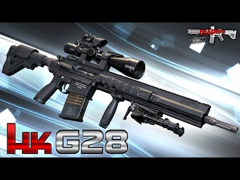 [Review] VFC/Umarex HK G28 BlackEdition (2018) Heckler & Koch 6mm SAEG Airsoft/Softair 4K UHD