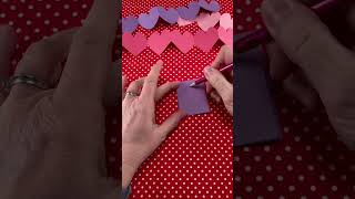 How To Make Paper Heart Chains