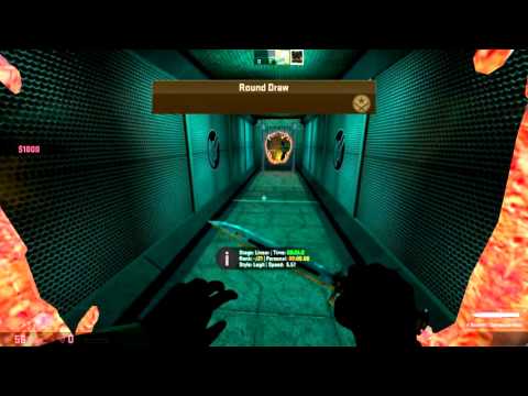 Bunkerspace course speedrun 1:04 [Legit]