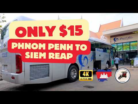 🇰🇭 Only $15 from Phnom to Siem Reap | This is CHEAPER &amp; QUICKER than Flying!