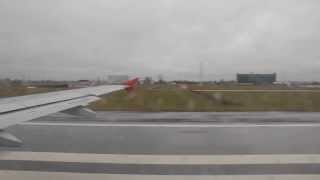 preview picture of video 'Takeoff from Turin on Turkish Airlines A319'