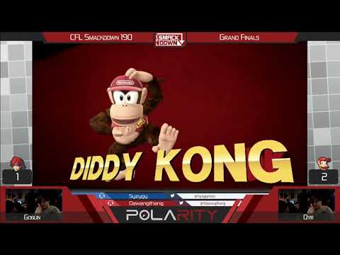 CFL Smackdown 190 Smash 4 - Goblin (Roy) vs Dyr (Diddy Kong) - Grand Finals