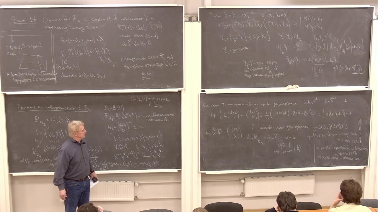 Геометрическое введение в алгебраическую геометрию, Лекция 14, Городенцев А.?