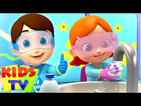 Wash Your Hands Song | Healthy Habits Song | Kids Songs & Nursery Rhymes | Boom Buddies | Kids Tv Video