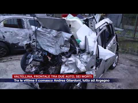 Etg - Valtellina, scontro tra due auto, sei vittime tra le quali un comasco di 52 anni