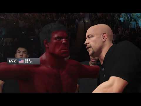 PS5 | Bruce Lee vs. Red Hulk (EA Sports UFC 4)