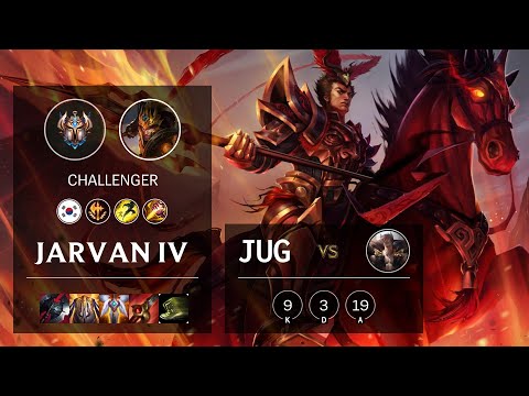 Jarvan IV Jungle vs Sett - KR Challenger Patch 10.12