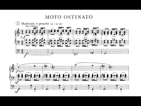Eben: "Moto ostinato", 3. Satz aus der Musica dominicalis