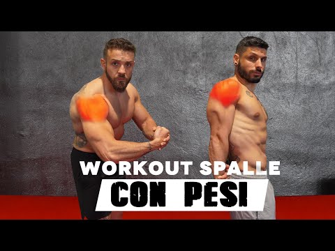 BIG SHOULDERS WITH DUMBBELLS