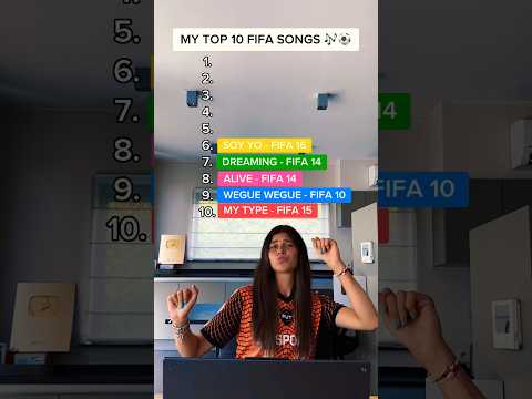 MY TOP 10 FIFA SONGS OF ALL TIME 🎶⚽️