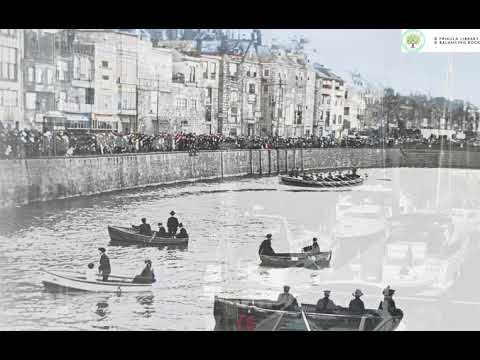 1912 lifeboat launch