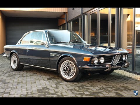 1973 BMW 3.0 CSi in 040 Nachtblau over Black Leather - Oldenzaal Classics