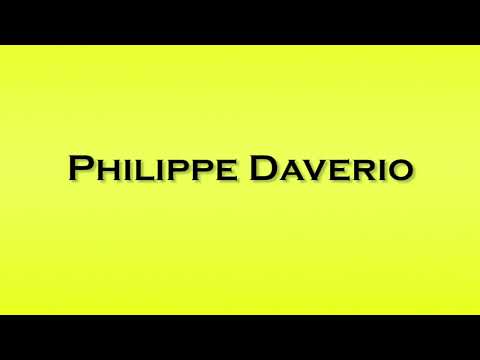 Pronunciation of Philippe Daverio