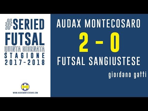 Serie D - Audax Montecosaro 🆚 Futsal Sangiustese 2-0 (highlights)