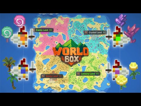4 Dwarven Kingdoms Fight To See Which NEW Biome Is Best! - WorldBox 0.14 Battle Royale