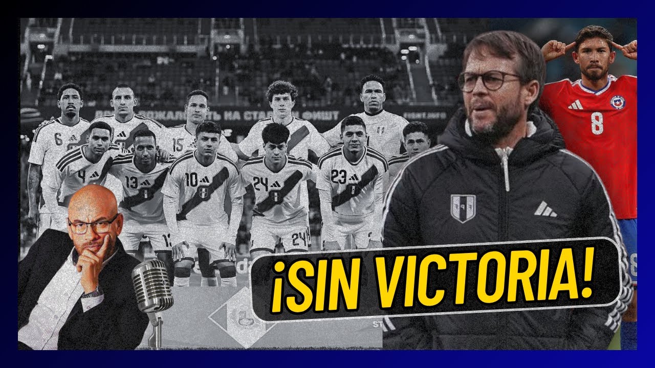 ¡ONCE CONTRA DIEZ! Barreto QUEDA EXPUESTO | Chile 2-1 Perú