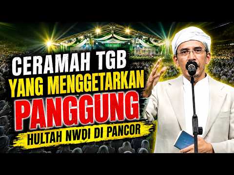 Pengajian TGB di Hultah NWDI ke-89 Tahun 2024