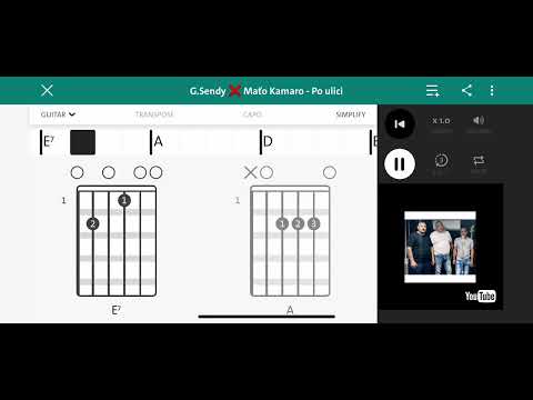 G.Sendy Mato Kamaro - Po ulici cover akordy