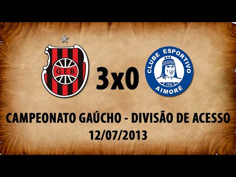 G.E.Brasil 3x0 Aimoré - Final 2º Turno - Divisão de Acesso 2013