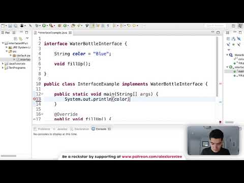 Java Interface Tutorial #78