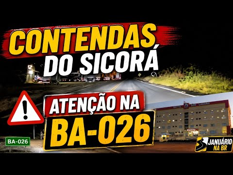 CONTENDAS DO SINCORÁ-BA ATENÇÃO COM OS BURACOS NA BA.026 