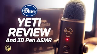 내돈내산 BLUE YETI 가성비 USB콘덴서 마이크 리뷰 언빡싱 & 3D Pen ASMR