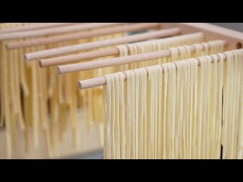 Cómo hacer pasta para espaguetis y tallarines. Pasta fresca casera