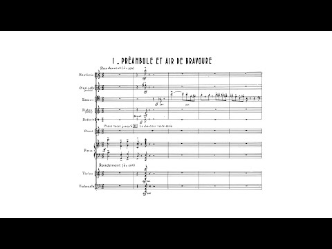 Francis Poulenc - Le bal masqué [With score]