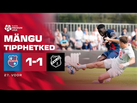 Paide Linnameeskond - Nõmme Kalju FC I 1:1 I A. Le Coq Premium liiga 27. voor I 2025