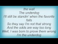 Steve Azar - The Underdog Lyrics