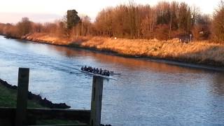 preview picture of video 'Rowing on River Witham in Boston'