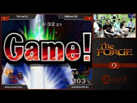 Milkman (Fox) vs TheLeaf (Mario) grand finals @ RVA Forge