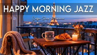 Happy Morning Jazz☕ January Bossa Nova Instrumental & Relaxing Jazz Cafe Music for Studying.