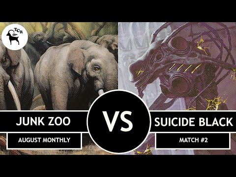 Junk Zoo vs Suicide Black - Premodern Monthly Open August 2021 Match #2