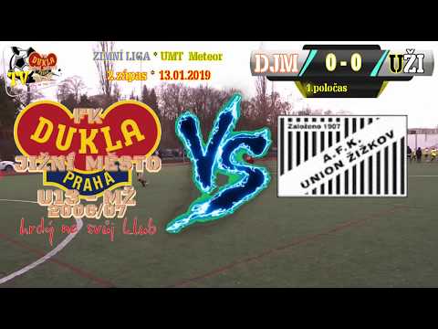 Zimní liga ♔ Meteor ♔ 2.zápas ⚽ FK DUKLA Jižní Město U13 @ Afk Union ŽIŽKOV ☚ 13.9.2019 ᴴᴰ