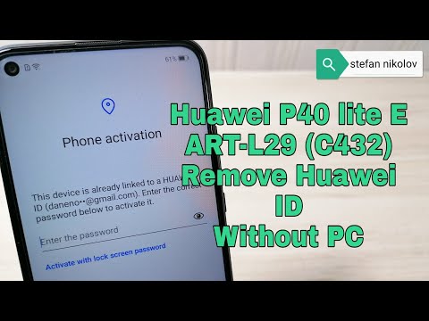 BOOM!!! Without PC!!! Huawei P40 lite E ART-L29 (C432), Remove Huawei ID, Bypass FRP.