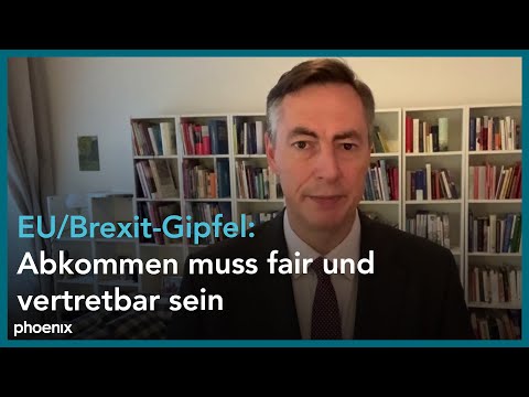 phoenix tagesgespräch mit David McAllister zum EU/Brexit-Gipfel am 16.10.20