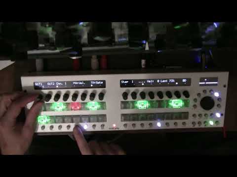 Midiphy Seq4+ DRUM  track basic workflow.