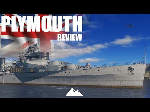 PLYMOUTH, a slimmed-down, souped-up feel-good Minotaur? - World of Warships | [Review] [German]