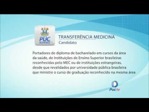 Veja como realizar transferência para curso de Medicina da PUC