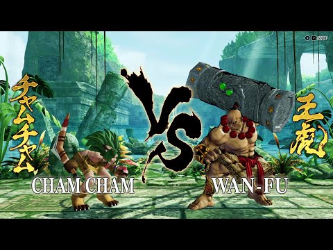 Samurai Shodown - Cham Cham VS Wan-Fu