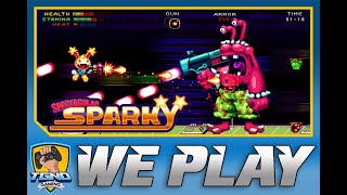 Wacky Intergalactic Bounty Hunter Bunny with lots of Guns! We Play - Spectacular Sparky