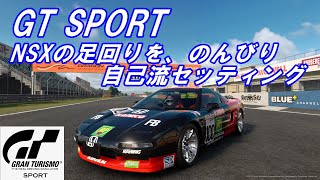 GT SPORT　NSX足回りセッティングをのんびり自己流セッティング！