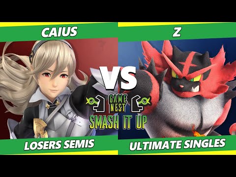 Smash It Up 26 Losers Semis - Caius (Cloud, Corrin) Vs. Z (Pikachu, Incineroar) SSBU Ultimate