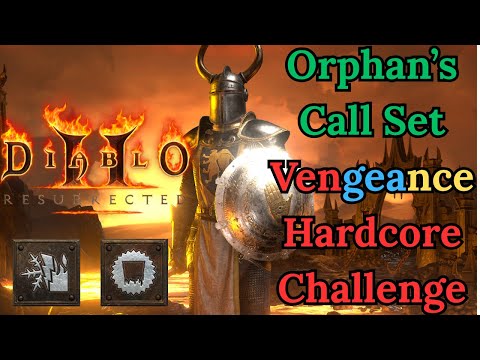 With Vengeance comes Conviction! - Orphan's call set Avenger Paladin hardcore - Diablo 2 Resurrected