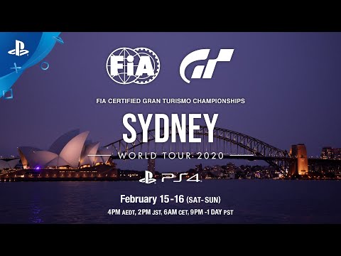 The FIA Gran Turismo Championships 2020 Series Kicks Off in Sydney
