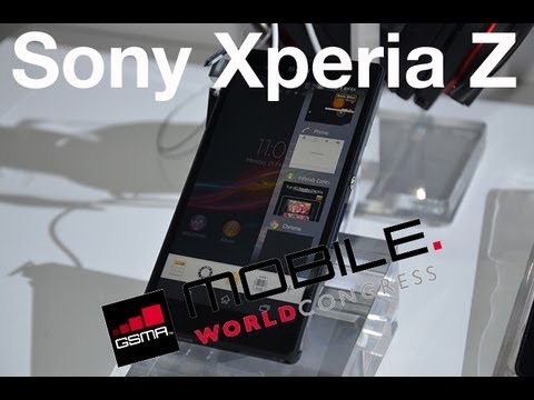 MWC 2013 Probamos el Sony Xperia Z